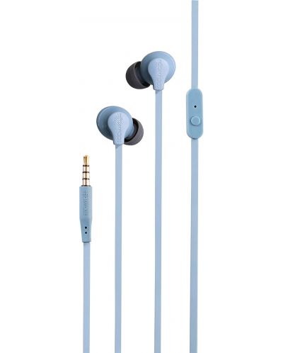 Ακουστικά με μικρόφωνο Boompods - Sportline, μπλε - 1