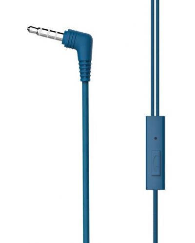 Ακουστικά με μικρόφωνο Nokia - Wired Buds WB-101, μπλε - 3