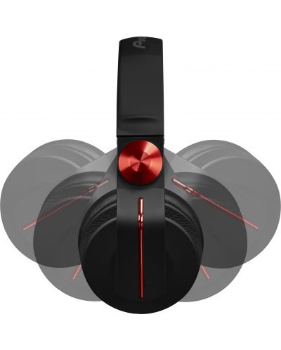 Ακουστικά Pioneer DJ - HDJ-700, μαύρο/κόκκινο - 3