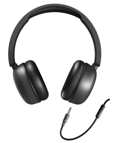 Ακουστικά με μικρόφωνο Energy Sistem - Soundspire, μαύρα - 3