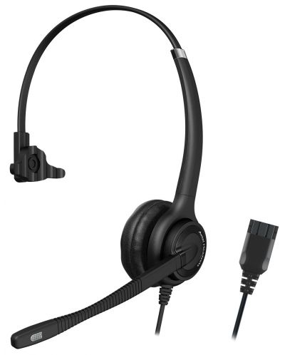 Ακουστικά με μικρόφωνο Axtel - ELITE HDvoice mono NC, μαύρα - 1