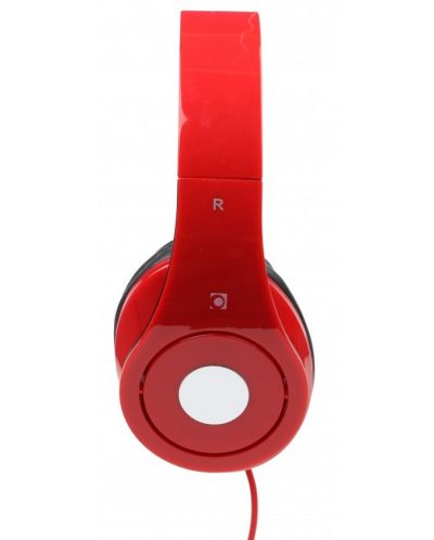 Ακουστικά με Μικρόφωνο  Gembird - MHS-DTW-R, Κόκκινο/Μαύρο - 3
