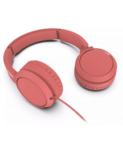 Ακουστικά με μικρόφωνο Philips - TAH4105RD, κόκκινα - 2