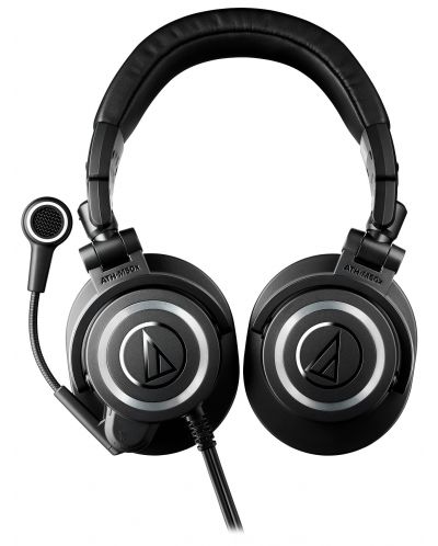 Ακουστικά με μικρόφωνο Audio-Technica - ATH-M50xSTS, μαύρο - 3