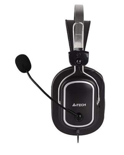 Ακουστικά με μικρόφωνο  A4tech - HS-50, μαύρα - 3