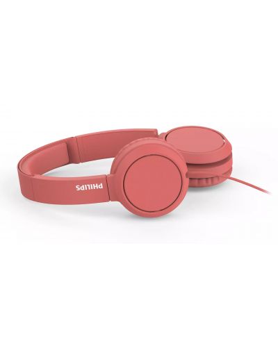Ακουστικά με μικρόφωνο Philips - TAH4105RD, κόκκινα - 3