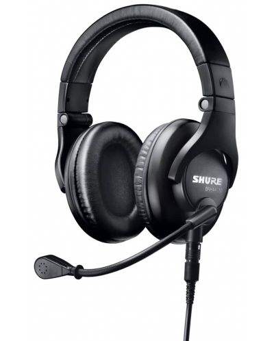 Ακουστικά με μικρόφωνο Shure - BRH440M-LC, μαύρα - 1