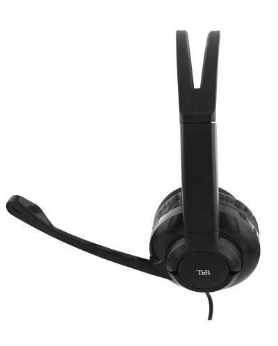 Ακουστικά με μικρόφωνο TNB - HS200, μαύρα - 4