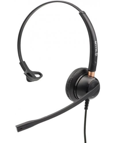 Ακουστικά με μικρόφωνο Tellur - Voice 510N Mono, μαύρα - 1