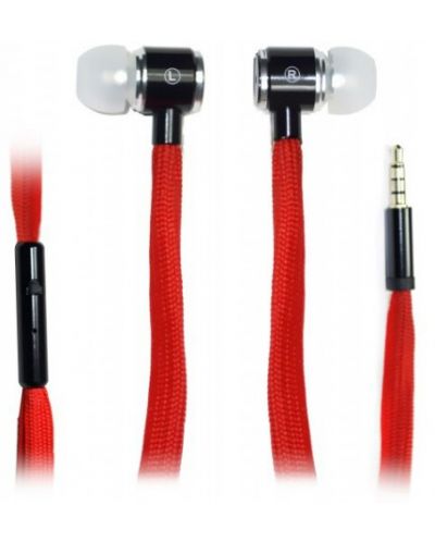 Ακουστικά με μικρόφωνο Vakoss - SK-251K, κόκκινα - 1
