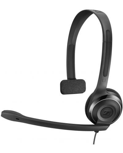 Ακουστικά Sennheiser - PC 7 USB, μαύρα - 1