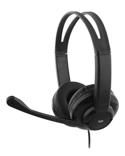 Ακουστικά με μικρόφωνο TNB - HS200, μαύρα - 1
