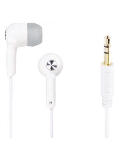 Ακουστικά Hama - Gloss, λευκό - 1