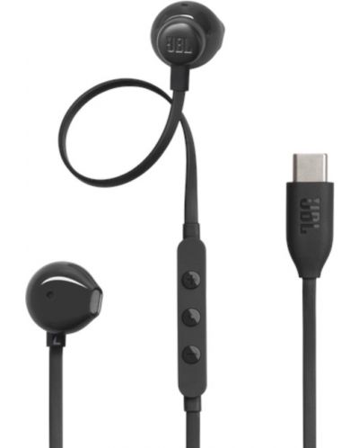 Ακουστικά με μικρόφωνο JBL - Tune 305C USB-C, μαύρα - 1