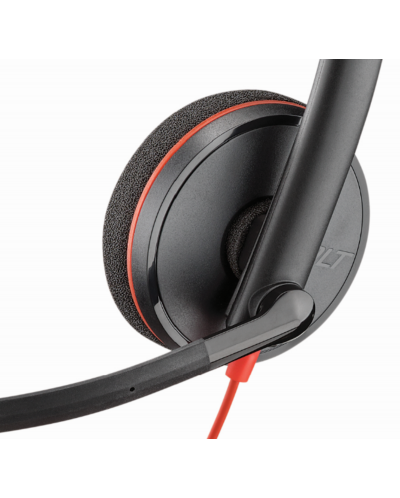 Ακουστικά με μικρόφωνο Plantronics Blackwire - C3210, μαύρο - 4