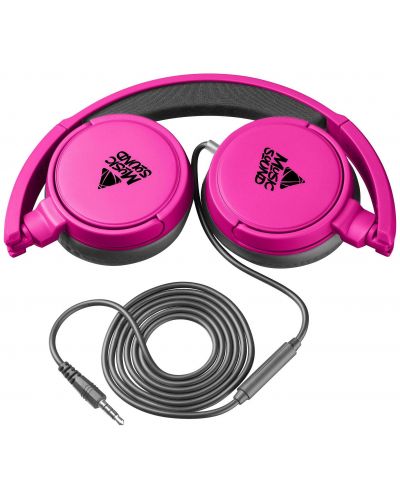 Ακουστικά με μικρόφωνο Cellularline - Music Sound 8862, ροζ - 4