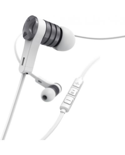 Ακουστικά με μικρόφωνο Hama - Έντονο, λευκό - 2