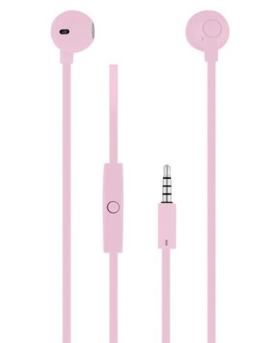 Ακουστικά με μικρόφωνο TNB - Sweet, ροζ - 1
