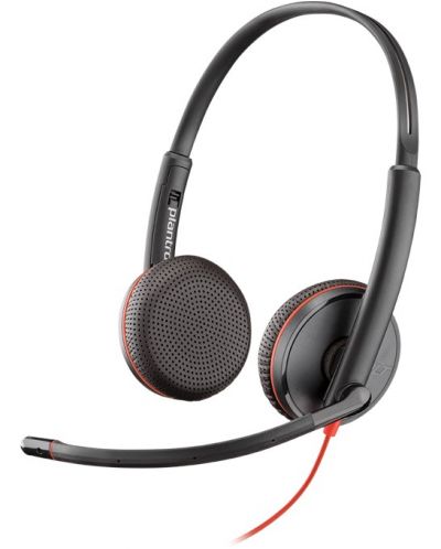 Ακουστικά με μικρόφωνο Plantronics - Blackwire C3225 USB-A, μαύρα - 2