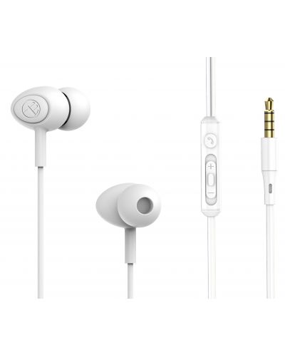 Ακουστικά με μικρόφωνο Tellur - Basic Gamma, λευκα - 1