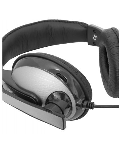 Ακουστικά με μικρόφωνο SBOX - HS-302, μαύρο/ασημί - 4