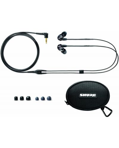 Ακουστικά Shure - SE215 Pro, μαύρα - 6
