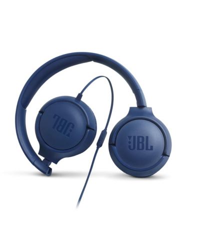 Ακουστικά JBL - T500, μπλε - 5