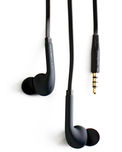 Ακουστικά με μικρόφωνο Boompods - Bassline, μαύρα - 1