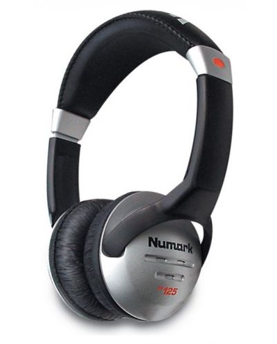 Ακουστικά Numark - HF125, DJ, μαύρα/ασημί - 2