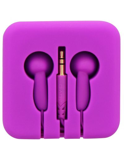 Ακουστικά TNB - Pocket, κουτί σιλικόνης, μωβ - 1