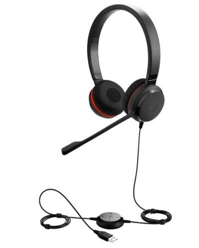 Ακουστικά Jabra Evolve - 20 MS, μαύρα - 1