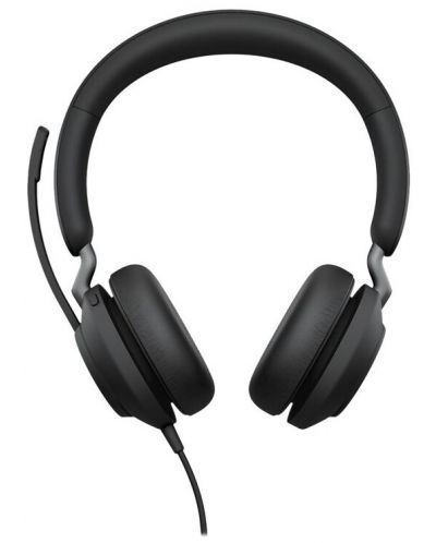 Ακουστικά με μικρόφωνο Jabra - Evolve2 40 SE UC, μαύρο - 3