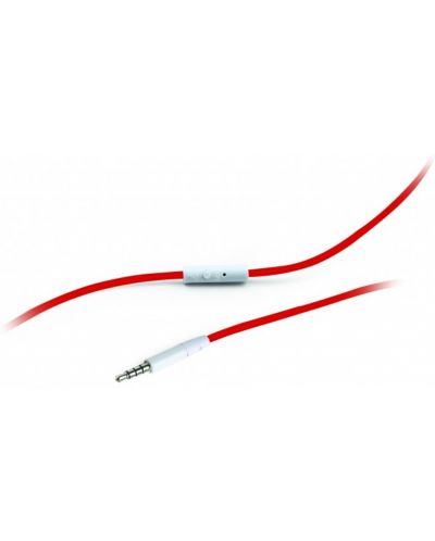 Ακουστικά με μικρόφωνο Gembird - MHS-LAX-W,λευκό/κόκκινο - 2