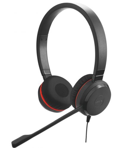 Ακουστικά με μικρόφωνο Jabra - Evolve 20 UC Stereo SE, μαύρα - 1