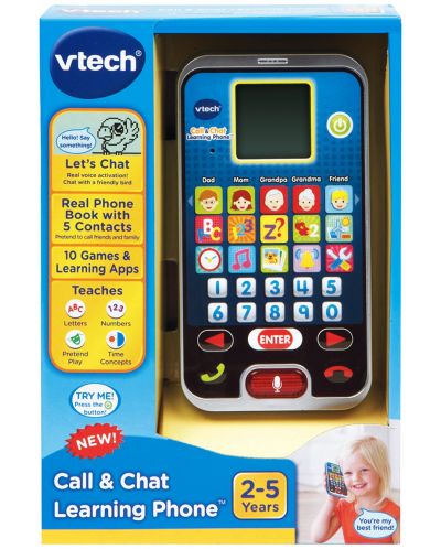 Παιδικό παιχνίδι Vtech - Smartphone (αγγλική γλώσσα) - 3