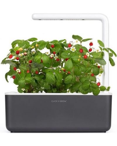Smart γλάστρα Click and Grow - Smart Garden 3, 8 W, γκρι - 2