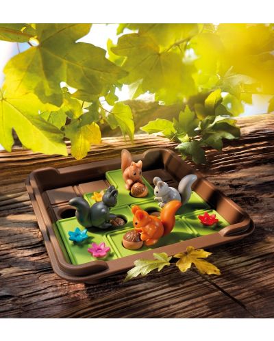 Παιδικό παιχνίδι Smart Games - Squirrels Go Nuts - 4