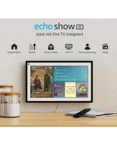 0 Amazon - Echo Show 15, Fire TV, черна - 2