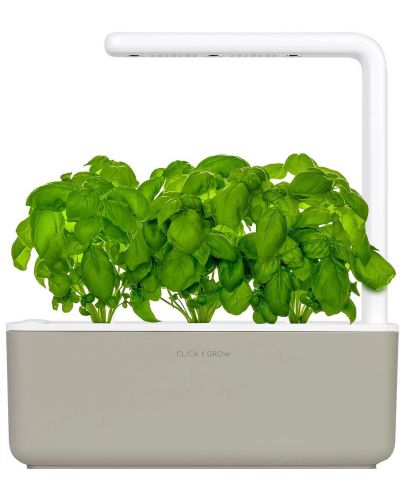 Smart γλάστρα Click and Grow - Smart Garden 3, 8 W, μπέζ - 1