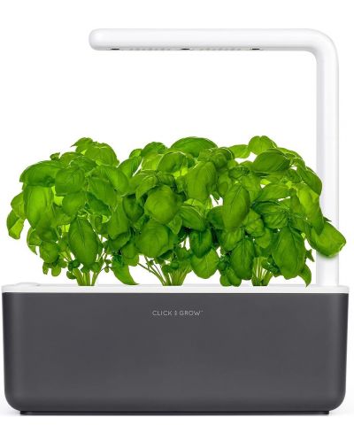 Smart γλάστρα Click and Grow - Smart Garden 3, 8 W, γκρι - 3