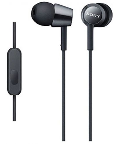 Ακουστικά Sony MDR-EX155AP - μαύρα - 1