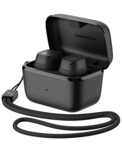 Αθλητικά ακουστικά Sennheiser - Sport True Wireless, μαύρα - 1