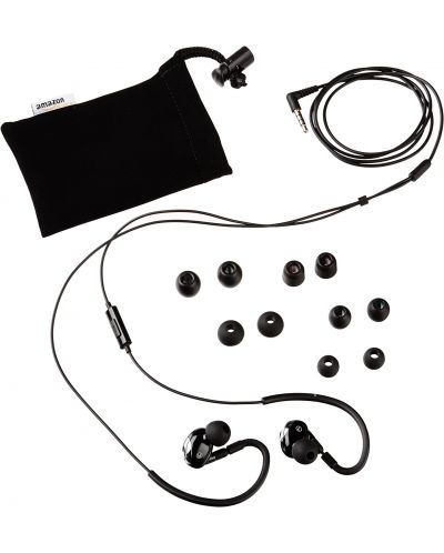Αθλητικά ακουστικά Amazon - Basics Sport,μαύρο - 4