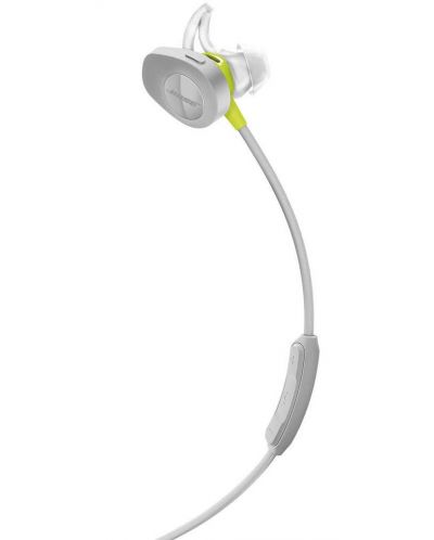 Αθλητικά ασύρματα ακουστικά Bose - SoundSport, γκρι/πράσινα - 4