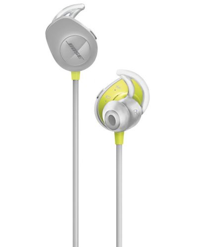 Αθλητικά ασύρματα ακουστικά Bose - SoundSport, γκρι/πράσινα - 2
