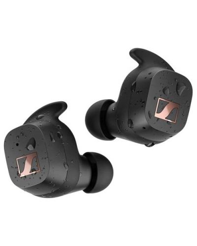 Αθλητικά ακουστικά Sennheiser - Sport True Wireless, μαύρα - 2