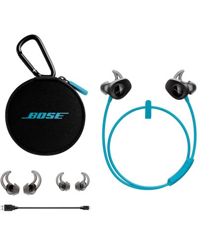 Σπορ ασύρματα ακουστικά Bose - SoundSport, μπλε - 5