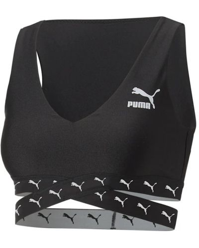 Γυναικείο Αθλητικό Μπουστάκι  Puma - Dare to Cropped Top, μαύρο - 1