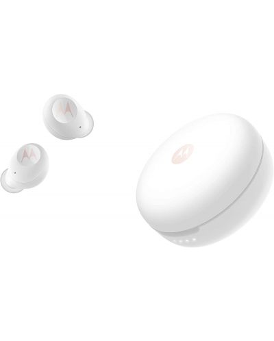 Σπορ Ακουστικά με μικρόφωνο Motorola - Vervebuds 250, TWS, λευκά - 3