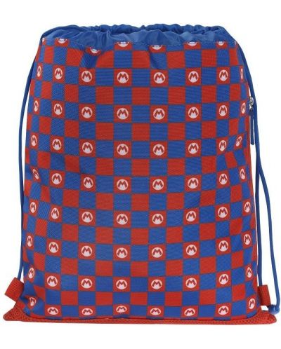 Αθλητική τσάντα  Super Mario, με κορδόνια  - 2